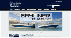 Desktop Screenshot of pennybridgemarine.com