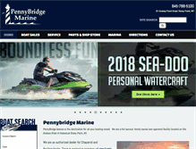 Tablet Screenshot of pennybridgemarine.com